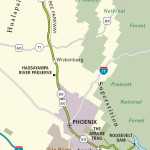 Map of Border to Border route through Arizona.