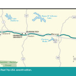 Map of Southern Pacific through Louisiana.