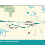 Map of Southern Pacific through Alabama.