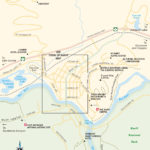 Travel map of Town of Banff and Vicinity