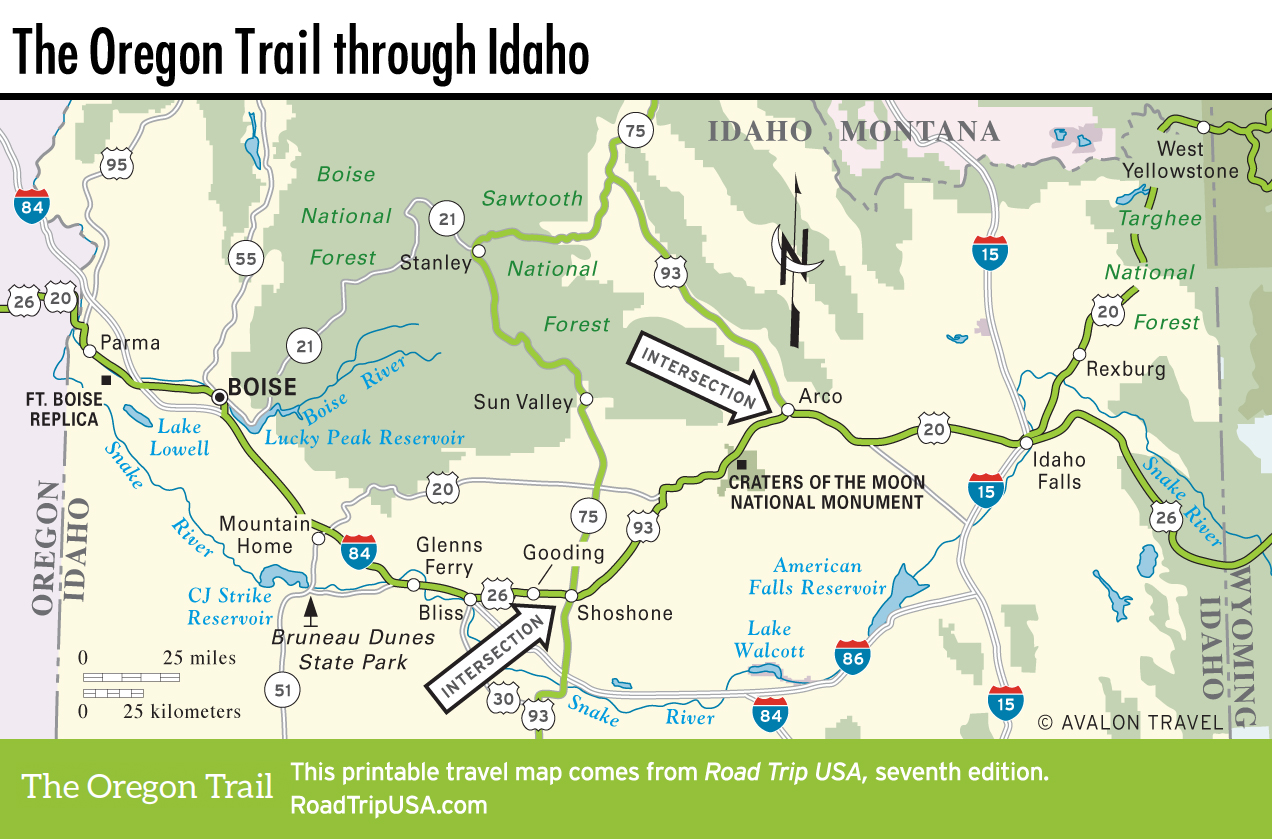 The Oregon Trail Across Idaho Road Trip Usa
