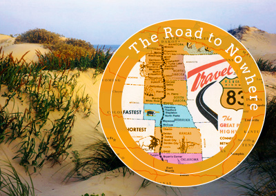 road to nowhere road trip badge