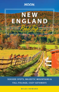 travel guide cover for Moon New England Road Trip