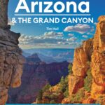 Book jacket featuring image of red rocky canyon at sunrise