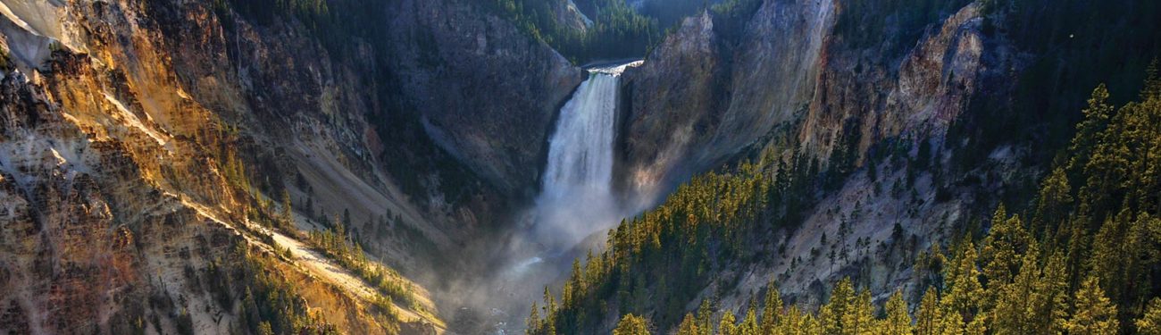 Lower Falls of the Grand Canyon of Yellowstone