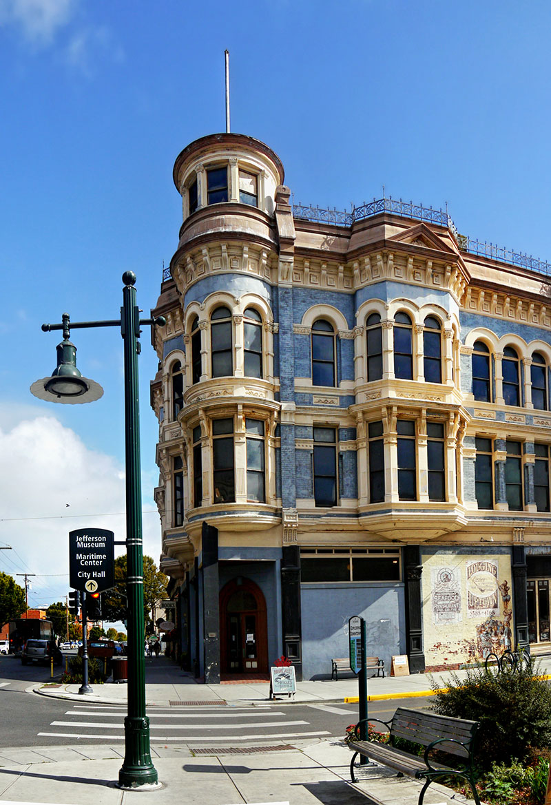 The Hastings Building a historic Victorian building in Port Townsend Washington