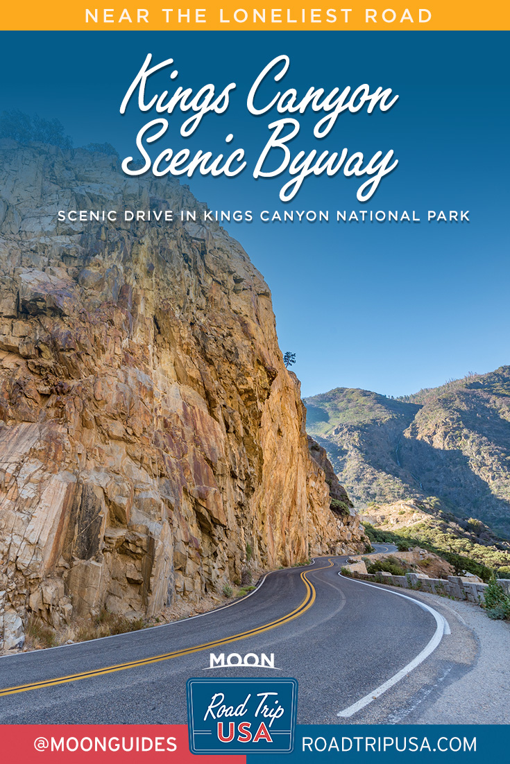 kings canyon scenic drive pinterest graphic