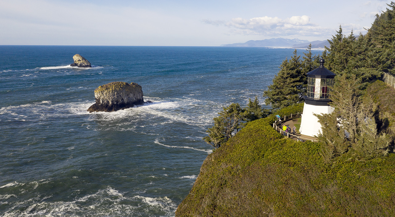 Cape Meares Lighthouse along Oregon's Three Capes Loop
