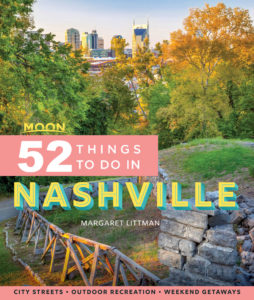 book cover Moon 52 Things to Do in Nashville