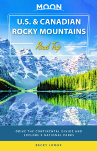 cover moon us and canadian rockies road trip travel guide