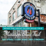 photo of ground zero blues club with overlaid text reading mississippi blues trail