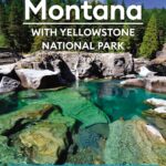 Image of Moon Montana book jacket featuring a turquoise rocky pool